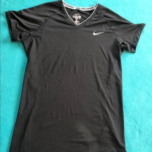 Nike pro combat dri-fit fitted shirt